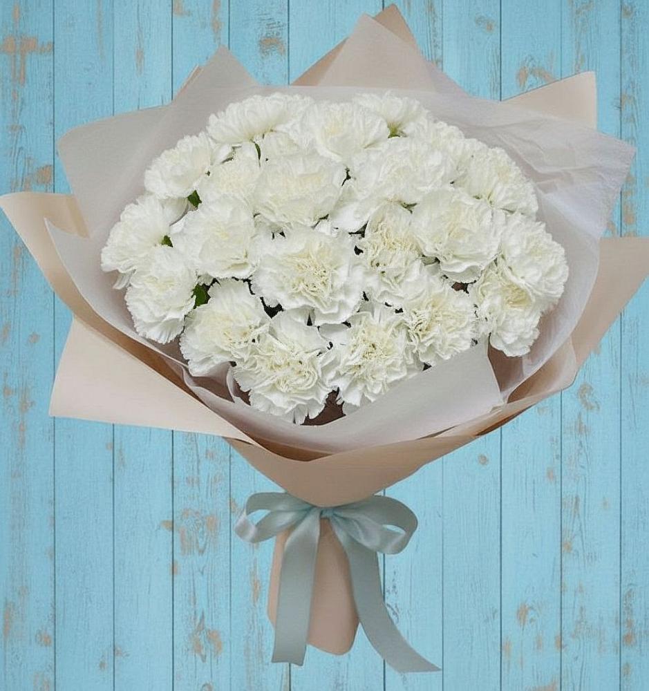 Букет цветов из: Гвоздики в Забродах