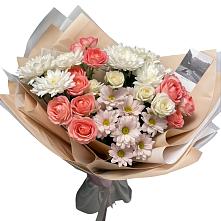 Букет цветов из:  Розы и Хризантемы #REPLACE_PRED# Забродах