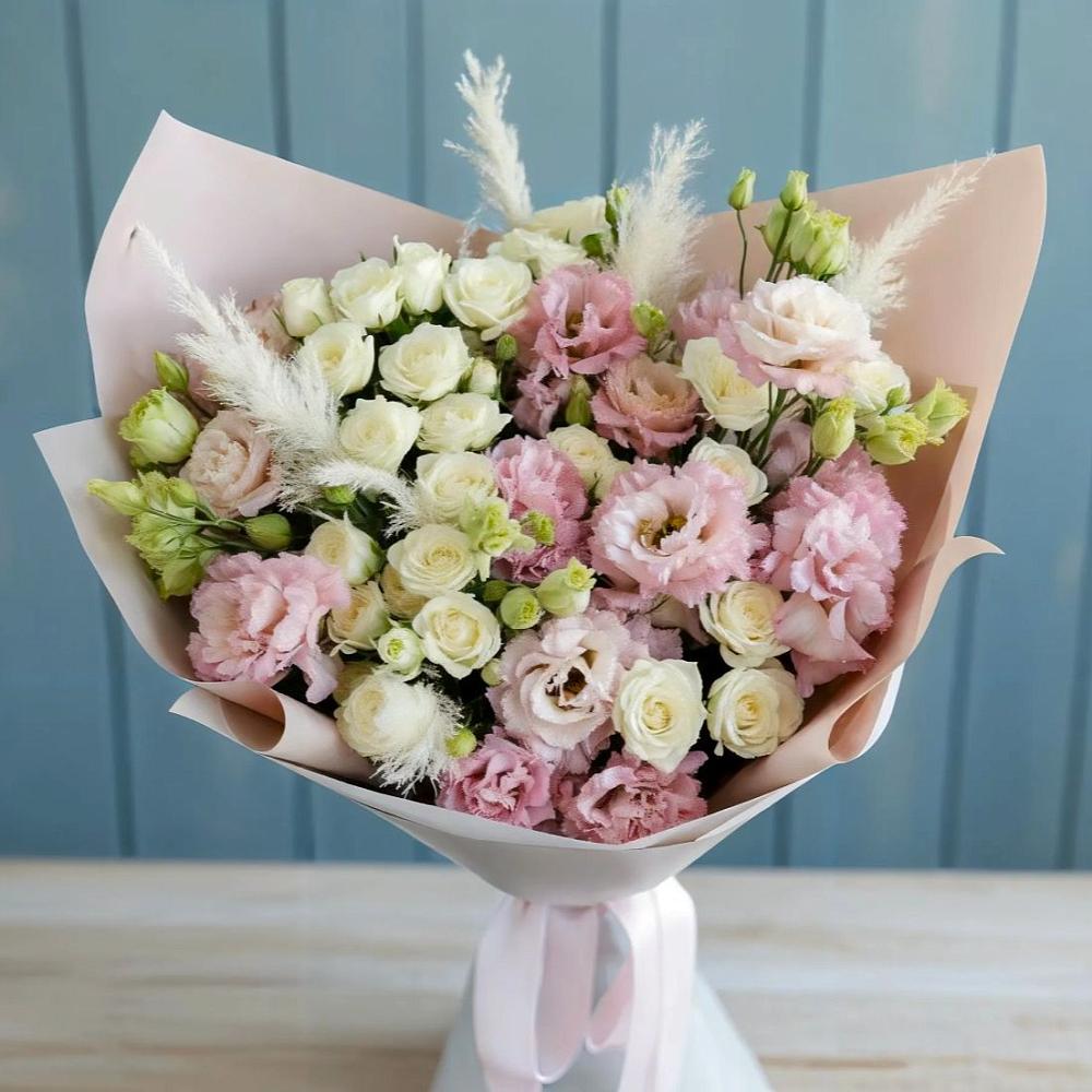 Букет цветов из: Альстромерии и Розы в Забродах