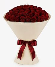 Букет 101 Бордовая роза Блэк Бакарра в Забродах