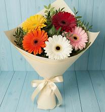 Букет цветов из:  Герберы в Забродах