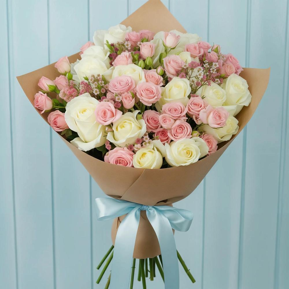 Букет цветов из: Розы в Забродах