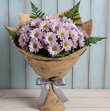 Букет цветов из:  Хризантемы #REPLACE_PRED# Забродах