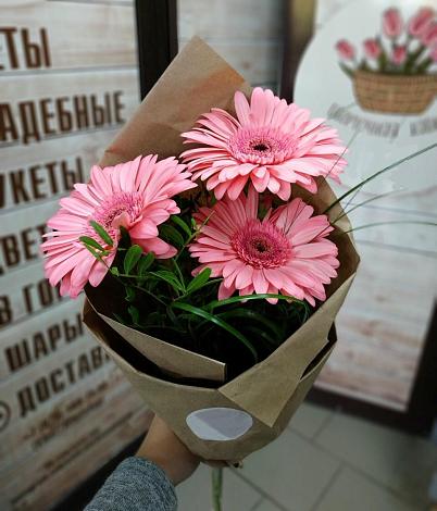 Букет цветов из: Герберы в Забродах