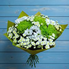 Букет цветов из:  Хризантемы #REPLACE_PRED# Забродах