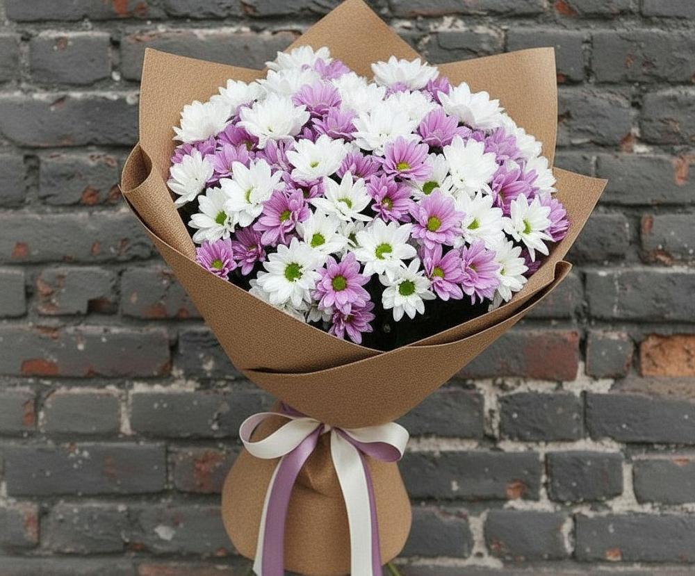 Букет цветов из: Хризантемы в Забродах
