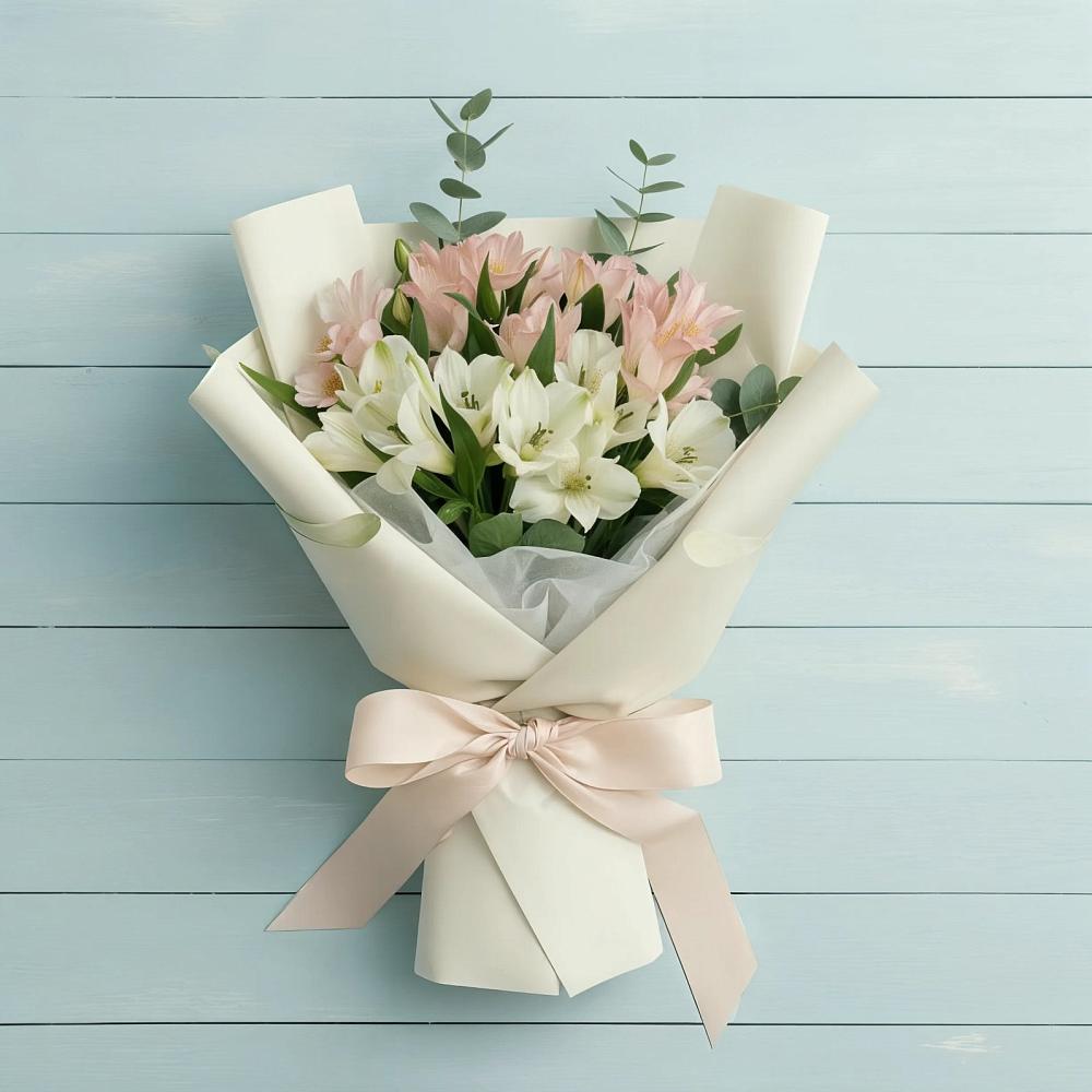 Букет цветов из: Альстромерии в Забродах